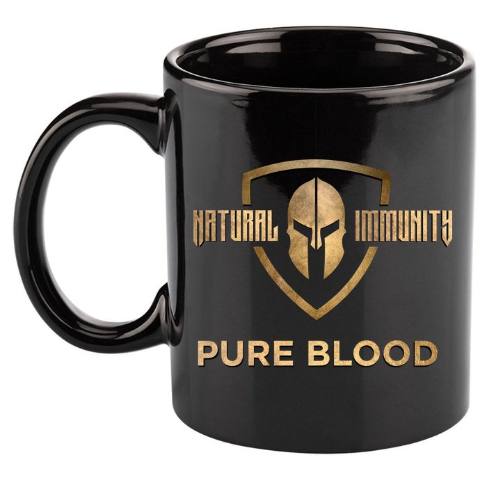 Pure Blood Natural Immunity 11oz C Handle Ceramic Mug