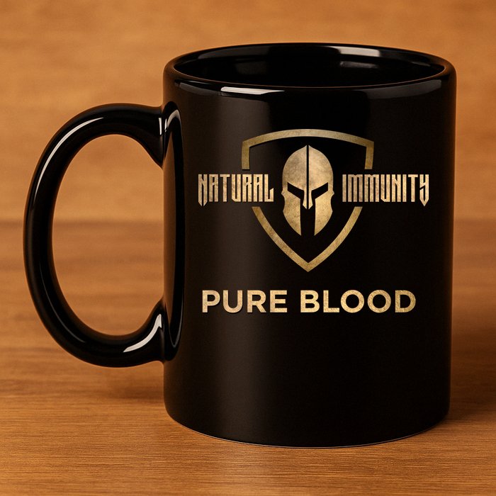 Pure Blood Natural Immunity 11oz C Handle Ceramic Mug