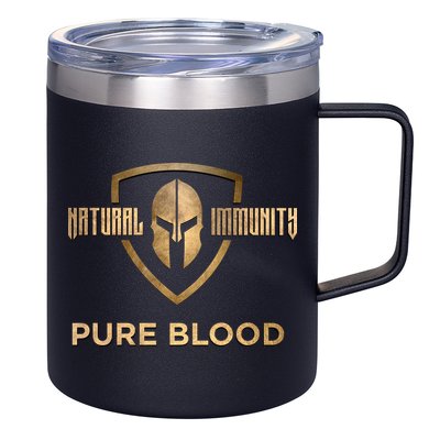Pure Blood Natural Immunity 12oz Stainless Steel Coffee Mug