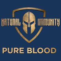 Pure Blood Natural Immunity 7 Panel Mesh Trucker Snapback Hat