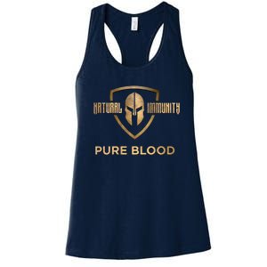 Pure Blood Natural Immunity Women's Racerback Tank