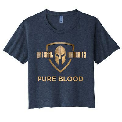 Pure Blood Natural Immunity Crop Top