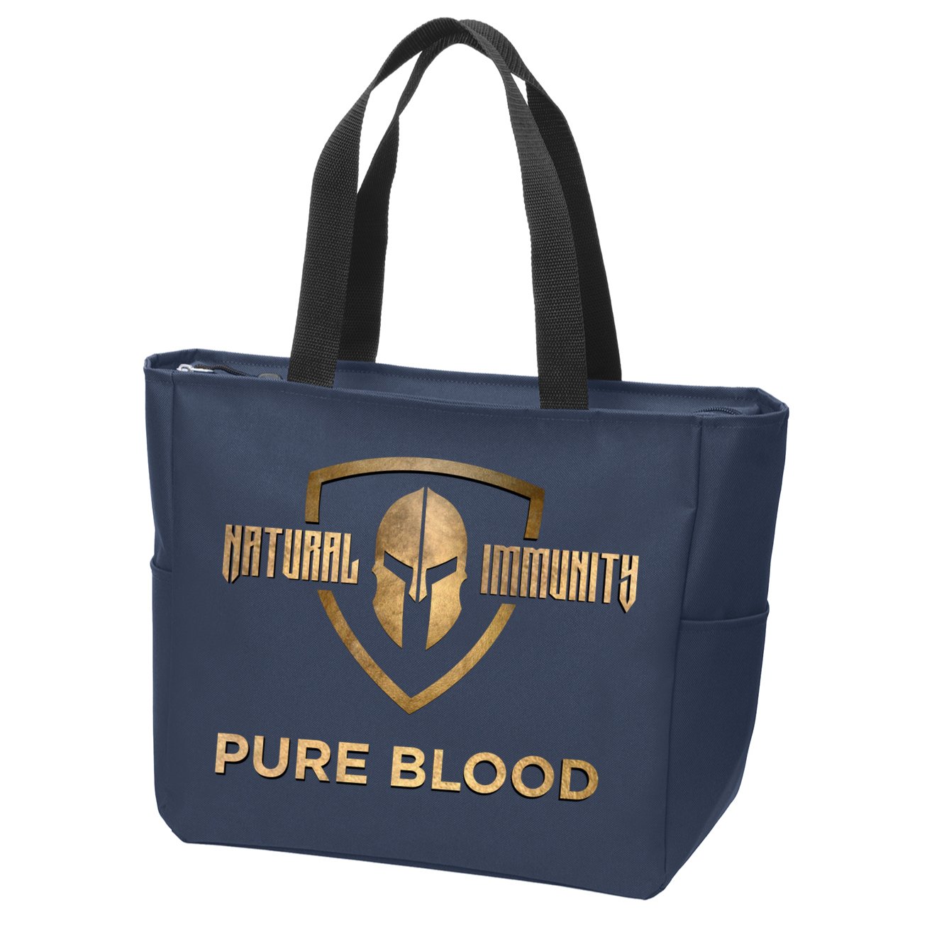 Pure Blood Natural Immunity Zip Tote Bag