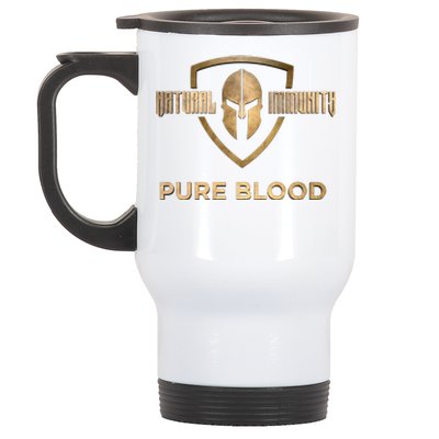 Pure Blood Natural Immunity Stainless Steel Travel Mug