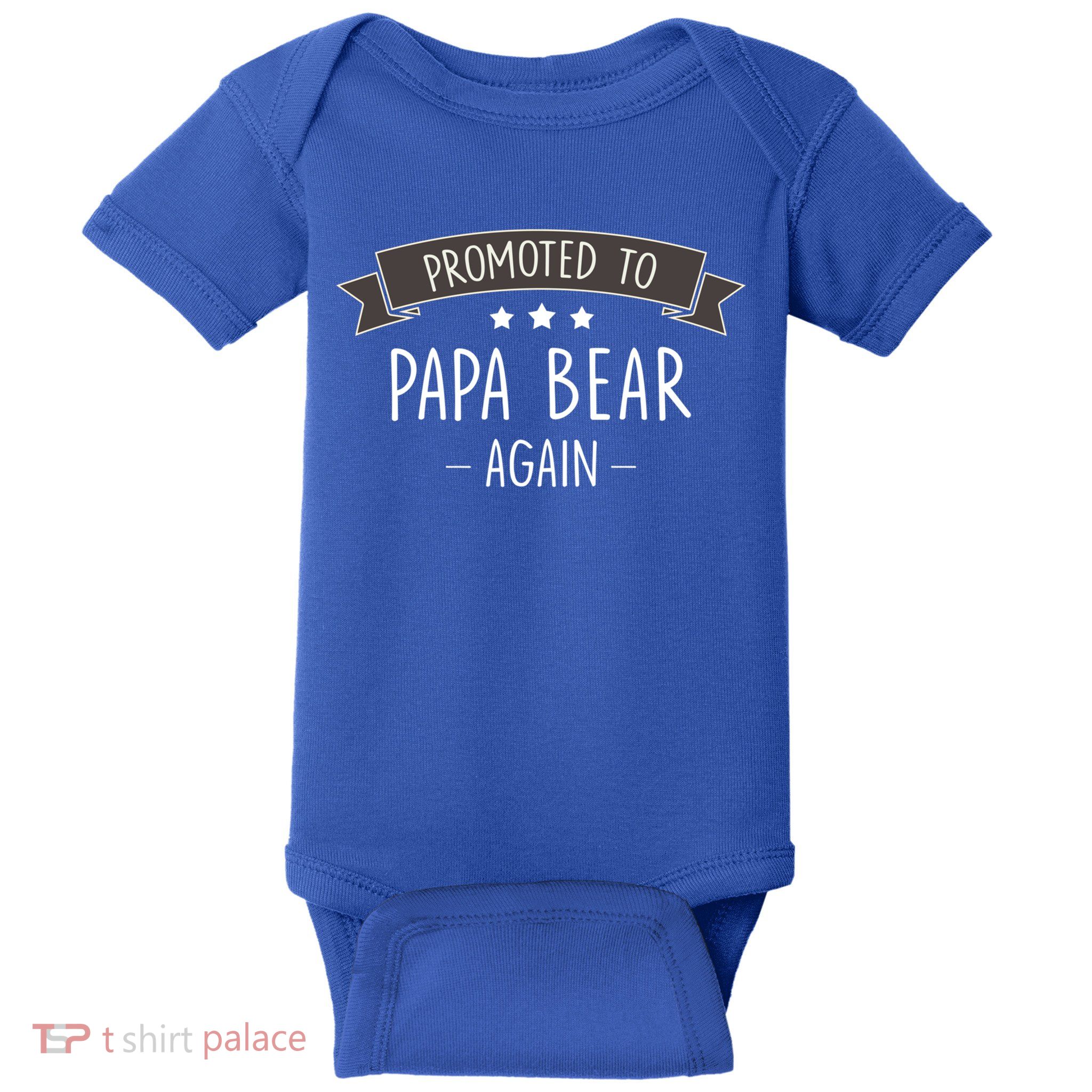 Papa Bear: New Promoted To Papa Bear Again Gift Baby Bodysuit