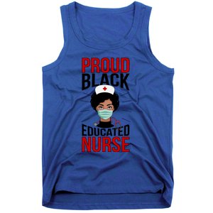 Proud Black Nurse African American Nurse Melanin Nursing Gift Tank Top