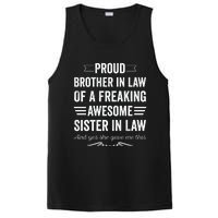 Proud Brother Of A Freaking Sister In Law PosiCharge Competitor Tank