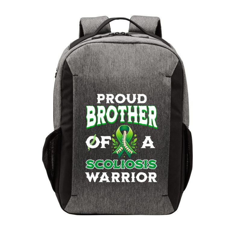 Proud Brother Of A Scoliosis Warrior Awareness Cute Gift Vector Backpack