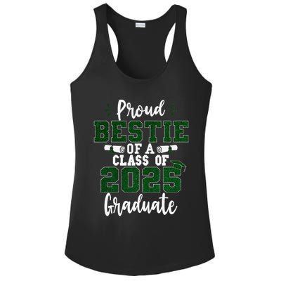 Proud Bestie Of A Class Of 2025 Graduate Senior Graduation Ladies PosiCharge Competitor Racerback Tank