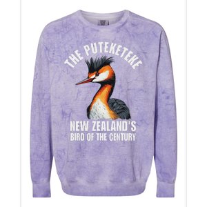 Puteketeke Bird Of The Century Colorblast Crewneck Sweatshirt