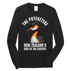 Puteketeke Bird Of The Century Long Sleeve Shirt