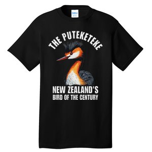 Puteketeke Bird Of The Century Tall T-Shirt