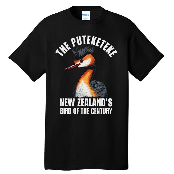 Puteketeke Bird Of The Century Tall T-Shirt