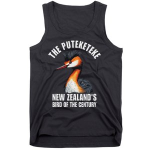 Puteketeke Bird Of The Century Tank Top