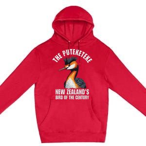 Puteketeke Bird Of The Century Premium Pullover Hoodie