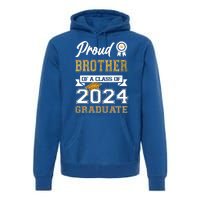 Proud Brother Of The Class Of 2024 Graduate Premium Hoodie