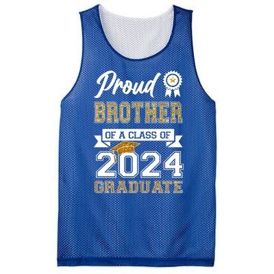 Proud Brother Of The Class Of 2024 Graduate Mesh Reversible Basketball Jersey Tank