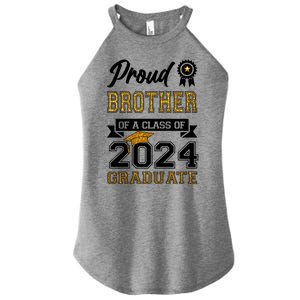 Proud Brother Of The Class Of 2024 Graduate Women's Perfect Tri Rocker Tank