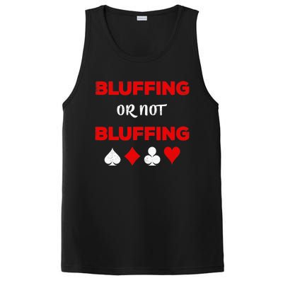 Poker Bluffing or Not Bluffing Casino Card Game PosiCharge Competitor Tank