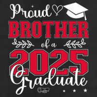 Proud Brother Of A 2025 Graduate Class Of 2025 Graduation  Cool Comfort Performance Bucket Hat