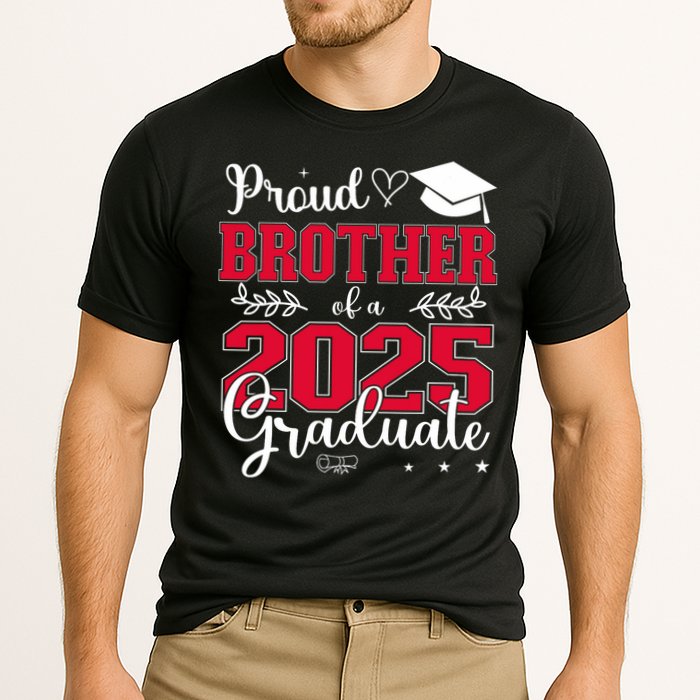 Proud Brother Of A 2025 Graduate Class Of 2025 Graduation  Cooling Performance Crew T-Shirt