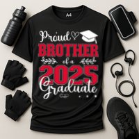 Proud Brother Of A 2025 Graduate Class Of 2025 Graduation  Cooling Performance Crew T-Shirt