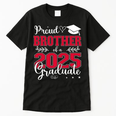 Proud Brother Of A 2025 Graduate Class Of 2025 Graduation  Tall T-Shirt