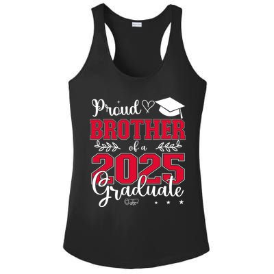 Proud Brother Of A 2025 Graduate Class Of 2025 Graduation  Ladies PosiCharge Competitor Racerback Tank