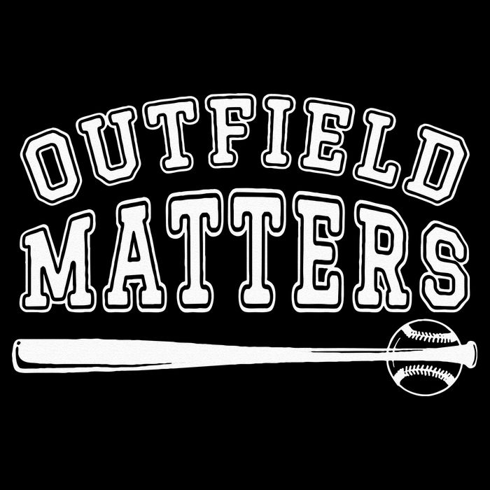 Playing Baseball Outfield Matters Baseball Outfields Funny 16 in Basic Backpack