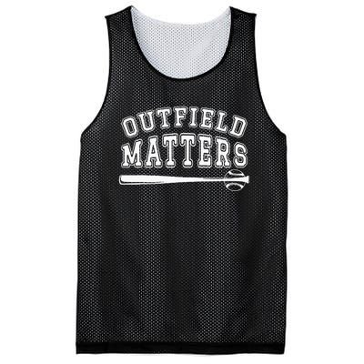 Playing Baseball Outfield Matters Baseball Outfields Funny Mesh Reversible Basketball Jersey Tank