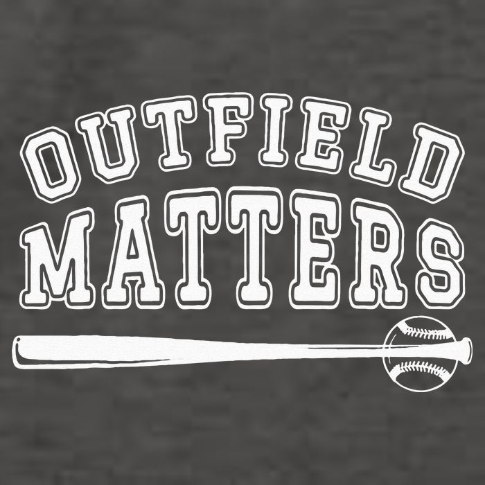 Playing Baseball Outfield Matters Baseball Outfields Funny Vector Backpack