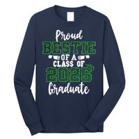 Proud Bestie Of A Class Of 2025 Graduate Senior Graduation Long Sleeve Shirt