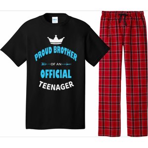 Proud Brother Of An Officiall Teenager, 13th BDay Party Love Pajama Set