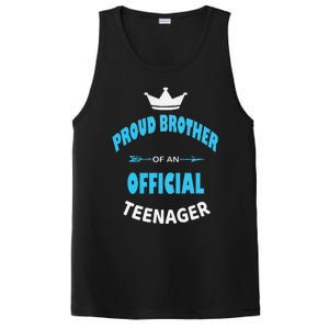 Proud Brother Of An Officiall Teenager, 13th BDay Party Love PosiCharge Competitor Tank