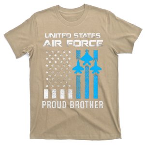 Proud Brother Of USA Airforce Military Father's Day T-Shirt