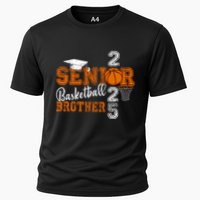 Proud Brother Of A Basketball Senior 2025 Graduation Cooling Performance Crew T-Shirt
