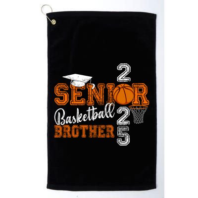Proud Brother Of A Basketball Senior 2025 Graduation Golf Towel