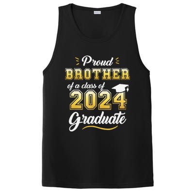 Proud Brother Of A Class Of 2024 Graduate Senior Graduation PosiCharge Competitor Tank