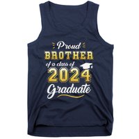 Proud Brother Of A Class Of 2024 Graduate Senior Graduation Tank Top