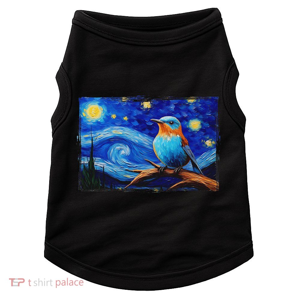 Patience Bluebird Of Happiness Blue Bird Eastern Bluebird Doggie Tank
