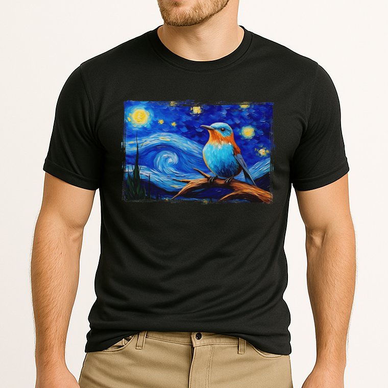 Patience Bluebird Of Happiness Blue Bird Eastern Bluebird Cooling Performance Crew T-Shirt