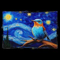 Patience Bluebird Of Happiness Blue Bird Eastern Bluebird Cooling Performance Crew T-Shirt