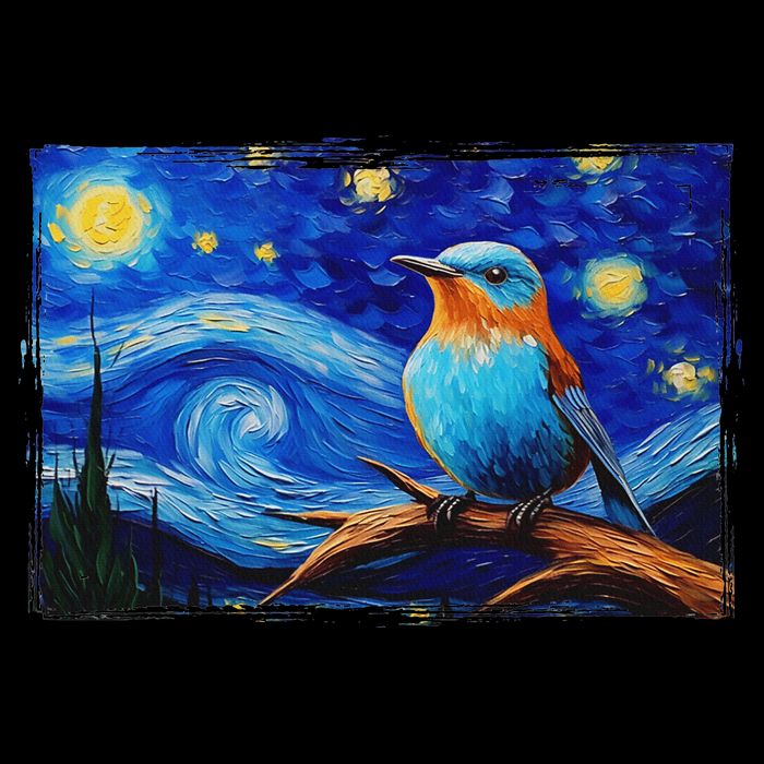 Patience Bluebird Of Happiness Blue Bird Eastern Bluebird Cooling Performance Crew T-Shirt