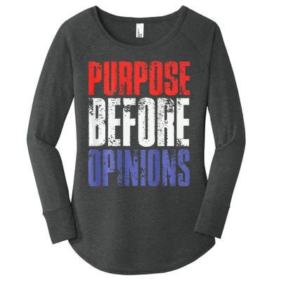 Purpose Before Opinions Austin Theory Live Women's Perfect Tri Tunic Long Sleeve Shirt