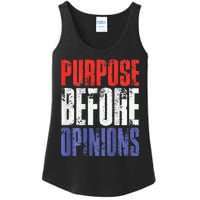 Purpose Before Opinions Austin Theory Live Ladies Essential Tank