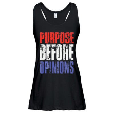 Purpose Before Opinions Austin Theory Live Ladies Essential Flowy Tank