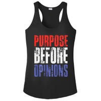 Purpose Before Opinions Austin Theory Live Ladies PosiCharge Competitor Racerback Tank