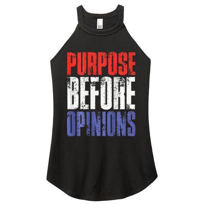 Purpose Before Opinions Austin Theory Live Women's Perfect Tri Rocker Tank