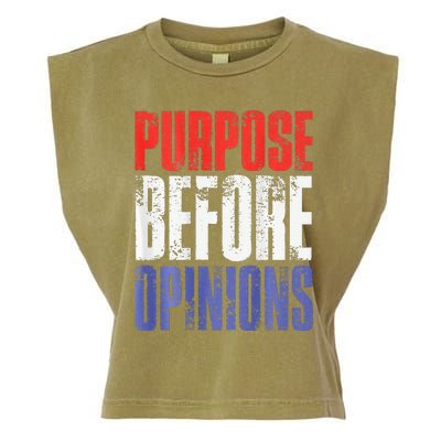 Purpose Before Opinions Austin Theory Live Garment-Dyed Women's Muscle Tee