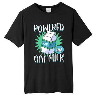 Powered By Oat Milk Cute Vegan Plant Based Cook Barista Tall Fusion ChromaSoft Performance T-Shirt